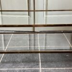 Maison Jansen, Attributed To – Large Glass And Brass Coffee Table